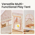 Load image into Gallery viewer, Tiny Land® Sweet Citrus Kids Play Tent – White and Pink Indoor Playhouse
