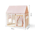 Load image into Gallery viewer, Tiny Land® Sweet Citrus Kids Play Tent – White and Pink Indoor Playhouse