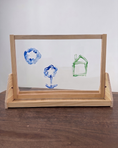 Load image into Gallery viewer, Wooden Tabletop Easel | 3-in-1 Magnetic Art Station