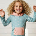 Load image into Gallery viewer, Teal Bow Lucy Hooded Set
