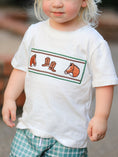 Load image into Gallery viewer, Western Plaid Horse Embroidery Boy Pants Set