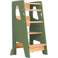 Load image into Gallery viewer, Adjustable Toddler Kitchen Tower with Safety Bars