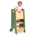 Load image into Gallery viewer, Standing Toddler Tower with Sliding Safety Door