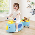 Load image into Gallery viewer, Toddler Ride on Toy with Trailer and Light Music