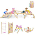 Load image into Gallery viewer, Triangle Set 8-in-1 Foldable Baby Climbing Toys Astronaut/Unicorn Theme