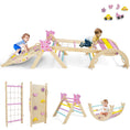 Load image into Gallery viewer, Triangle Set 8-in-1 Foldable Baby Climbing Toys Astronaut/Unicorn Theme