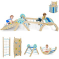 Load image into Gallery viewer, Triangle Set 8-in-1 Foldable Baby Climbing Toys Astronaut/Unicorn Theme