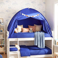 Load image into Gallery viewer, Twin Size Indoor Canopy Tent for Kids with 2 Window and Suits 3+