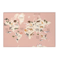 Load image into Gallery viewer, Baby Animals ABC Rug / World map Area Rug