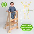 Load image into Gallery viewer, Adjustable Foldable Kitchen Tower