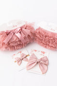 Load image into Gallery viewer, Vintage Pink Ruffle Tutu Bloomer