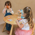 Load image into Gallery viewer, Tiny Land® Play Kitchen Accessories – Children’s Coffee Maker: Wooden Kids Play Coffee Maker Set