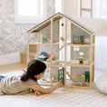 Load image into Gallery viewer, Tiny Land® Sweetwood Evergreen Dollhouse without Dolls