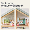 Load image into Gallery viewer, Tiny Land® Sweetwood Evergreen Dollhouse without Dolls