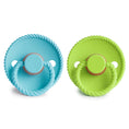 Load image into Gallery viewer, FRIGG Rope Natural Rubber Pacifier 2-Pack