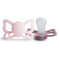Load image into Gallery viewer, FRIGG Butterfly Anatomical Silicone Pacifier 2-Pack (6-18 Months)