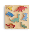 Load image into Gallery viewer, Wooden Dino Puzzle