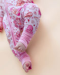 Load image into Gallery viewer, Bamboo Zip Romper | Cowgirl