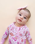 Load image into Gallery viewer, Bamboo Zip Romper | Cowgirl