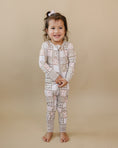 Load image into Gallery viewer, Bamboo Zip Romper | Cottage Goose