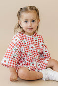 Load image into Gallery viewer, Shorts Set | Strawberry Gingham