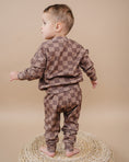 Load image into Gallery viewer, Jogger Set | Espresso Checkered