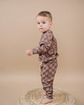 Load image into Gallery viewer, Jogger Set | Espresso Checkered