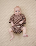 Load image into Gallery viewer, Shorts Set | Espresso Checkered