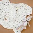 Load image into Gallery viewer, Tiny Trees Ribbed Bamboo 2pc Henley Pajamas