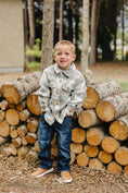 Load image into Gallery viewer, Grey Plaid Shacket