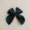 Load image into Gallery viewer, Alpine Plaid Hair Bow