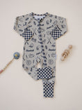Load image into Gallery viewer, Bamboo Zip Romper | Home Run
