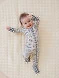 Load image into Gallery viewer, Bamboo Zip Romper | Home Run