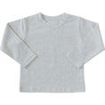 Load image into Gallery viewer, Heather Grey Long Sleeve Cotton Tee