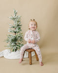 Load image into Gallery viewer, Candy Cane Lane Bamboo Zippy Pajamas