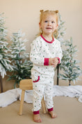 Load image into Gallery viewer, Tiny Trees Christmas Organic Cotton Lounge Set