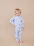 Load image into Gallery viewer, Jogger Set | Blue Flowers