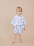 Load image into Gallery viewer, Shorts Set | Blue Flowers