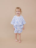 Load image into Gallery viewer, Shorts Set | Blue Flowers