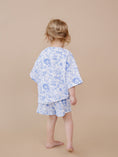 Load image into Gallery viewer, Shorts Set | Blue Flowers