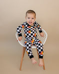 Load image into Gallery viewer, Bamboo Two Piece Set | Checker Blaze