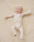 Load image into Gallery viewer, Bamboo Zip Romper | Cozy Daisy