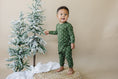 Load image into Gallery viewer, Evergreen Dreams 2pc Bamboo Pajamas *Sizes 0/3 through 6/12 months Left