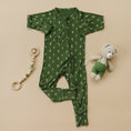 Load image into Gallery viewer, Evergreen Dreams Bamboo Zippy Pajamas