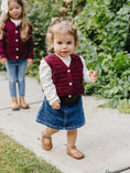Load image into Gallery viewer, Burgundy Knit Vest