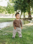 Load image into Gallery viewer, Brown Long Sleeve Tee