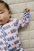 Load image into Gallery viewer, Bamboo Zip Romper | USA