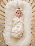 Load image into Gallery viewer, Vintage Bouquet Bamboo Stretch Swaddle