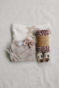 Load image into Gallery viewer, Taupe Knit Wrap Romper