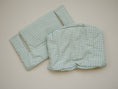 Load image into Gallery viewer, Sage Green Gingham Cushion for the Stokke Tripp Trapp Highchair